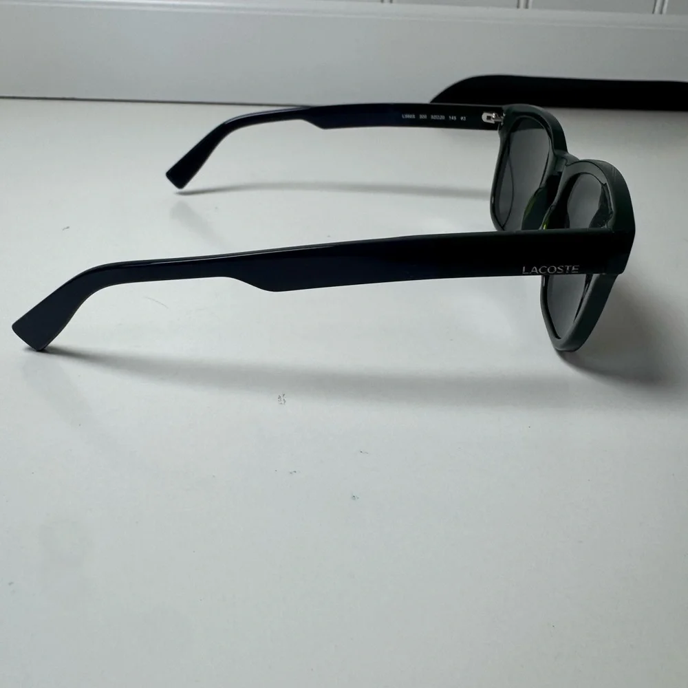 Lacoste Men’s 52mm Color Block Square Dark Green Sunglasses